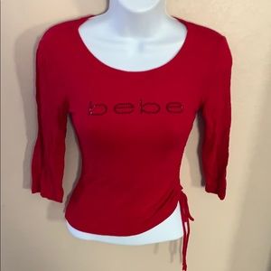 Bebe cropped top